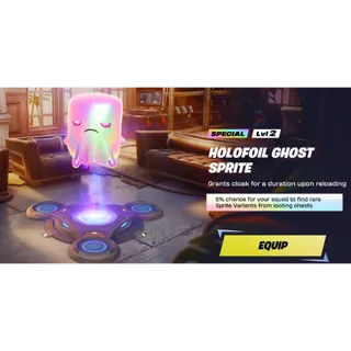 Fortnite > Holofoil Ghost Sprite Level 2