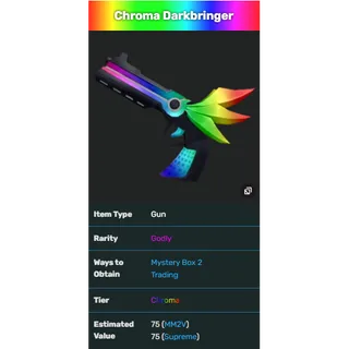 MM2 > Chroma Darkbringer Godly (Fast Delivery)