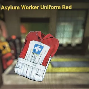 red asylum dress