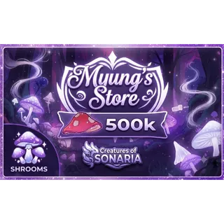 500k Mushrooms