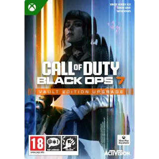 Call of Duty®: Black Ops 7 - Vault Edition Upgrade XBOX Series and One