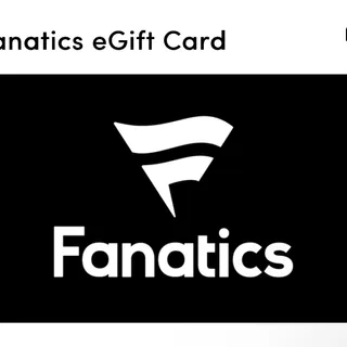 Fanatics $25 gift card instant 