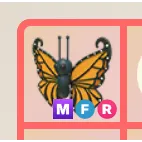 MFR ORANGE BUTTERFLY