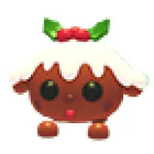 4x christmas pudding pup