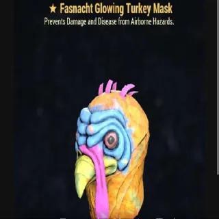 Glowing Turkey Mask