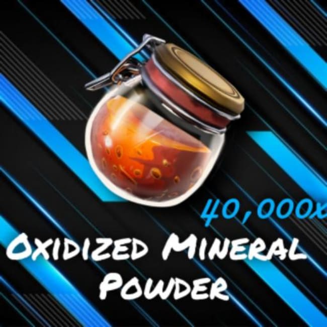 40k Oxidized Mineral Powder Game Items Gameflip