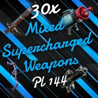 30x | Supercharged Weapons Pack