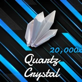 20k Quartz Crystal