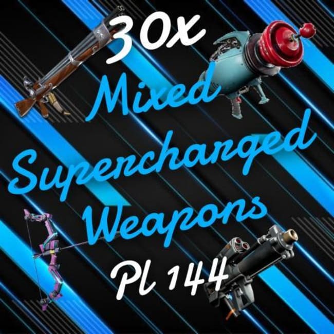 30x | Supercharged Weapons Pack - Game Items - Gameflip