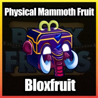 physical mammoth fruit | bloxfruits