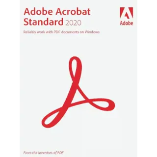 Adobe Acrobat Standard DC (PC) (1 Device, 3 Months) - Adobe Key - ROW