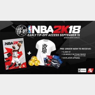 Nba 2k18 Early Tip Off Dlc Not Full Game Ps4 Games Gameflip