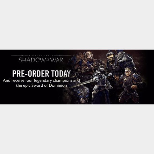 shadow of war epic sword of dominion shadow of war epic sword of dominion
