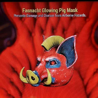 Glowing Pig Mask 🐷