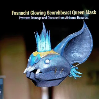 Glowing Queen Mask