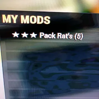 5x Pack Rats Mods 🐀🐁🐀