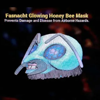 Glowing Honey Bee Mask