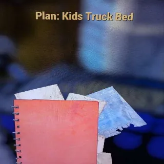 Kids Truck Bed Plan X 4