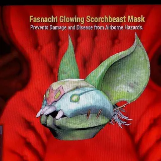 Glowing Scorchbeast Mask