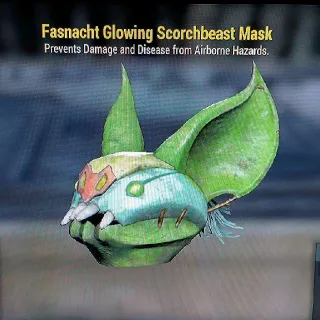 Glowing Scorchbeast Mask