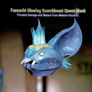 Glowing Queen Mask