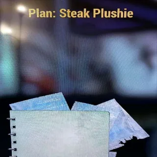 Steak Plushie Plan 🥩 X2