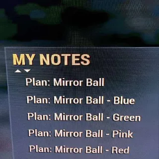 Mirror Ball Plan X 5