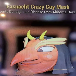 Crazy Guy Mask