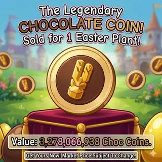 choc coins 3.27b  | grow a garden