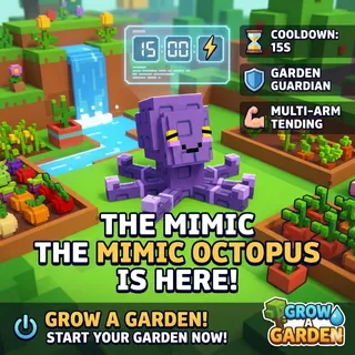 15s mimic octopus | grow a garden