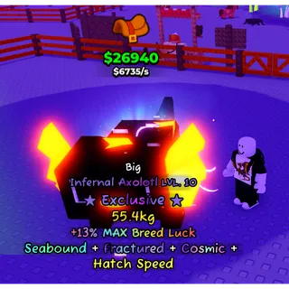 big infernal axo | catch and tame