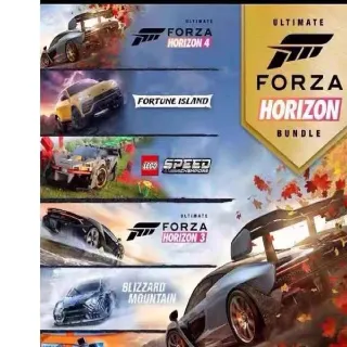 Forza Horizon 4 Ultimate Edition and Forza Horizon 3