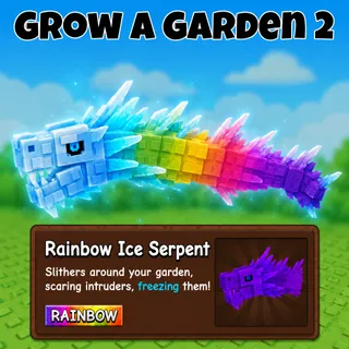 Rainbow Ice Serpent | Grow a Garden 