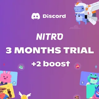 Discord Nitro 3-Month Trial Global key