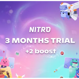 Discord Nitro 3 Month Trial Global