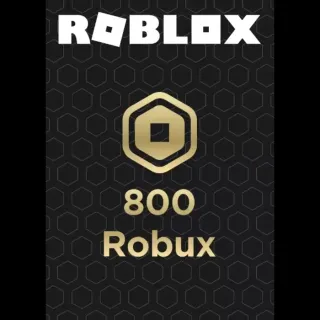 800 Robux（  Please read describe！）