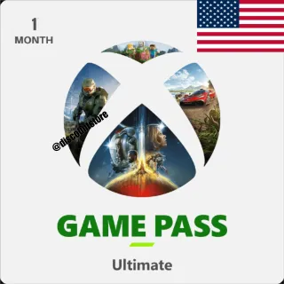 Xbox Game Pass Ultimate - 1 Month -Non-Stackable （US）