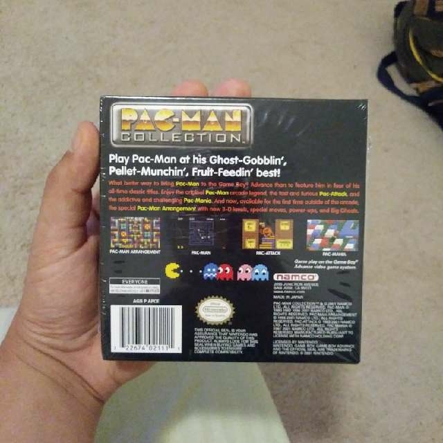 Pac Man Collection Factory Sealed For Nintendo Gameboy Advance