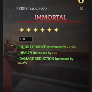Immortal level 10
