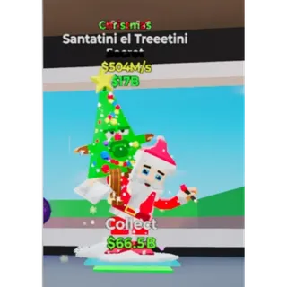 Christmas - Santatini el Treeetini