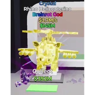 Rhino Helicopterino Crystal