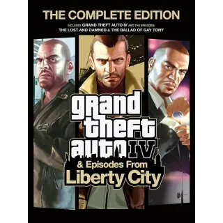 Grand Theft Auto IV: Complete Edition STEAM Key