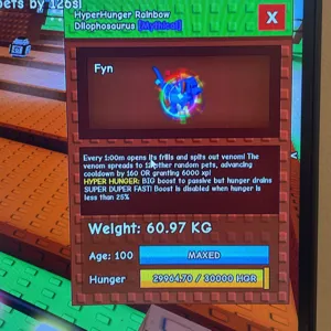 RAINBOW HATCHED DILO