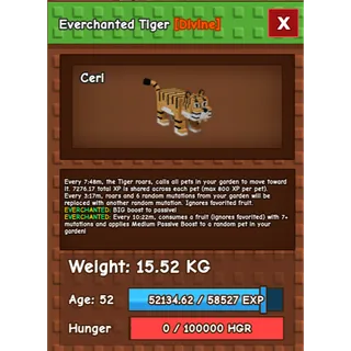 39kg Everchanted Raccoon - GAG