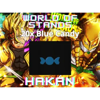 20x Blue Candy World of Stands