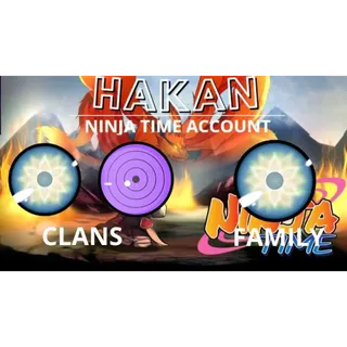 Ninja Time Rinnegan + Meteor Clan + Rinnegan Family + Lightning/Earth + 75 Spins