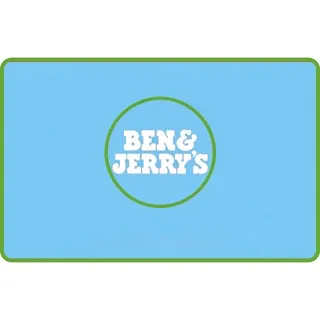 $100.00 USD Ben & Jerry's gift card