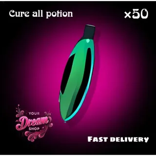 50× Cure all potion