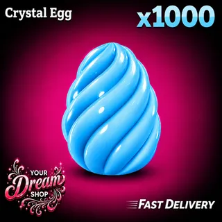 1000×Crystal eggs