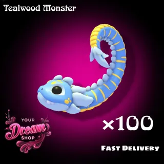 100×Tealwood Monster 